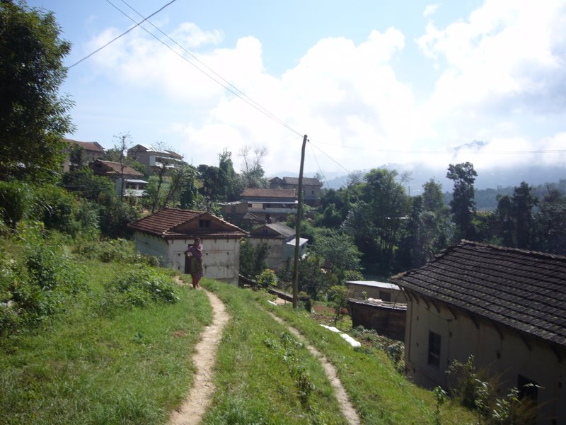 Village on the way south towards Namobuddha.